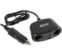 Start Sdoppiatore 2 Vie per Presa Accendisigari con USB-A + USB-C - Adattatore per Auto con Ricarica Rapida per Smartphone, Tablet e Dispositivi Elettronici