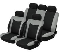 Set Completo Coprisedili e Poggiatesta Uranus Nero e Grigio START