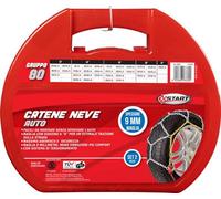 Set due pezzi catene da neve spessore 9mm gruppo 80
