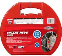 START Catene da neve 8368 Omologate gruppo 7 Spessore 9 mm Set 2 pezzi