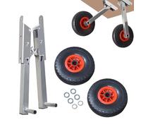 Start, Slip, Schlauchboot - Stivale Edelstahl 304 Bootsstart 67 cm con PU-n & Schnellinstallations-System, modularer Beschlag, Tragfähigkeit bis 120 kg - ideale Wassersport-Zubehör