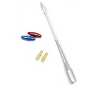 Start Antenna Tris Universale Per Tutte Le Auto In Alluminio Cromato