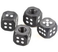 Start START Set 4 tappi copri valvola dadi nero universali per auto e moto Origi