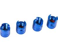 Start START Set 4 tappi copri valvola ring con anello blu universali Originale