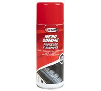 Start START Spray Nero per Gomme Professionale 400 ml Protezione e Lucentezza