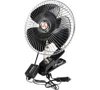Start Ventilatore Libeccio con Griglia Cromata - 12V e 16W - 2 funzioni, Potente