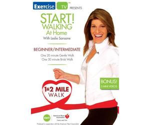 Start! Walking At Home with Leslie Sansone: Beginner/Intermediate - 1 & 2 Mile Walk by Leslie Sansone