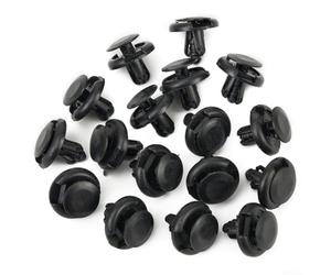 Startbuymore 20pcs Automotive Push Rivet Clip Per Parafango E Splash Shield Retention On Per Toyota Paraurti E Pannello Applicazioni Adatto 7mm Foro di Montaggio
