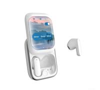 Startbuymore Auricolari wireless di alta qualità con lunga durata della batteria riduzione del rumore Btv5.4 (argento)