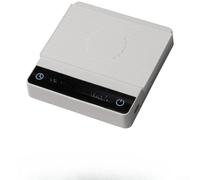 Startbuymore Bilancia da caffè digitale MS-R80 con timer integrato funzione tara e precisione 0,1 g per metodi di infusione manuale (bianco)