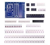 Startbuymore Bordo elettronico di pratica per la saldatura delle componenti del supporto con effetto della luce che scorre del LED e compatibilità dell'input 5V