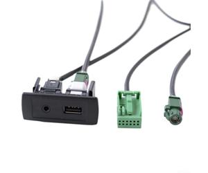 Startbuymore Cavo convertitore USB AUX Socket per Mercedes SLK SL 2008 veicoli utilizzando NTG2.5 per il sistema di navigazione Comand