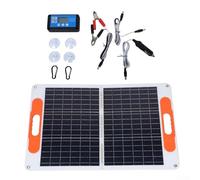 Startbuymore corredo pieghevole del pannello solare di 80W 10A con il regolatore per il pacchetto di potere portatile all'aperto