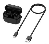 Startbuymore Custodia di ricarica progettata specificamente per Samsung Buds3 FE R420 con materiale ABS e fattore di forma salvaspazio (nero)