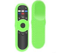 Startbuymore Custodia protettiva in silicone per telecomando VIZIO XRT270, con impugnatura ergonomica e allineamento preciso dei pulsanti e delle porte (verde fluorescente)