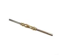 Startbuymore Elegante asta in acciaio inox per parti di balaustre, design europeo per scale e balconi, migliora il tuo spazio (asta diritta dorata)