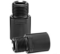 Startbuymore Estensori per pedali da 20 mm in lega di acciaio per mountain bike e bici da strada, con filettatura lavorata a CNC e contrassegnati sui lati sinistro e destro per una vestibilità sicura