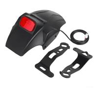 Startbuymore Fanale posteriore e kit di montaggio parafango compatibile con scooter elettrico KuKirin G2 MASTER con ABS e struttura in ferro (E)