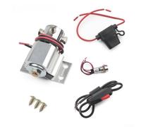 Startbuymore Kit di blocco del freno anteriore, in metallo, con supporto per collina compatibile con sistemi da 12 V 16 V per una migliore trazione del riscaldamento degli pneumatici (argento)