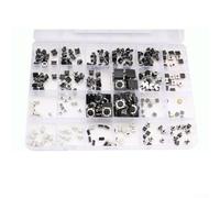 Startbuymore Kit di interruttori tattili con 24 profili per mini interruttore, compatibile con televisori, apparecchiature audio, fotocopiatrici e fotocamere, 240 pezzi