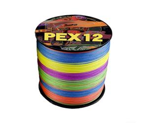 Startbuymore Lenza da pesca in PE a 12 fili, 100 m, per pesca in acque profonde e surf, con design a bassa memoria, riduce al minimo il tempo di prova dopo oltre 100 lanci (6,0 multicolore)