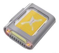 Startbuymore Luce magnetica ricaricabile con COB LED per pesca notturna con luce laterale forte e modalità luce rossa