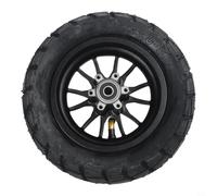 Startbuymore Mozzo ruota su misura per Kukirin G2 Pro DB, con pneumatici senza camera d'aria 9 x 3,0-5,5 per una presa costante (ruote + pneumatici neri)