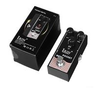 Startbuymore Pedale per effetti per chitarra elettrica portatile, design compatto con distorsione, ritardo analogico e effetto coro classico (RF16)