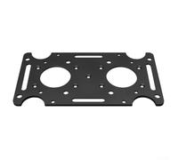 Startbuymore Piastra di montaggio per cassetta postale progettata per pali in legno o cavi 4 x 4, costruzione affidabile per tutte le condizioni atmosferiche