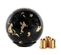Startbuymore Pomello del cambio forgiato in fibra di carbonio con base in lega di alluminio, per la maggior parte dei veicoli a trasmissione automatica, compatibile con le più diffuse marche di auto e