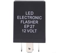 Startbuymore Relè lampeggiante per indicatori di direzione a LED da 12 V per auto garantisce una corretta velocità di lampeggiamento ed elimina lo sfarfallio sulle moderne installazioni di lampadine a