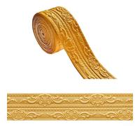 Startbuymore Strisce autoadesive per angoli da parete, forniscono soluzioni protettive e decorative per prevenire le collisioni sugli angoli (oro)