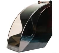 Startbuymore Supporto di carta acrilico del filtro del caffè con il coperchio girante completamente coperto per minimizzare l'esposizione alle particelle trasportate dall'aria