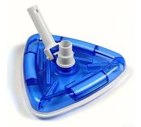 Startbuymore Testa triangolare di vuoto della piscina con progettazione trasparente aerodinamica e struttura rinforzata del PVC per uso quotidiano