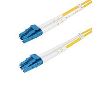 Startech 20m LC/LC OS2 Single Mode Fiber Cable NUOVO