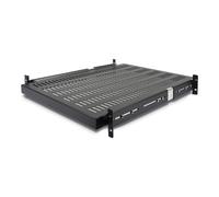 STARTECH 2HE Piano Rack Estraibile Ventilato - 22.7kg Nero, 610mm