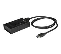 StarTech.com Hub USB 3.0 a 4 porte - USB Type-A a 1x USB-C e 3x USB-A - Hub USB commerciale in metallo - SuperSpeed 5Gbps USB 3.1/3.2 Gen 1 -