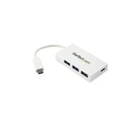 ST HB30C3A1CFBW - USB 3.0, hub USB-C a 4 porte, 3 USB-A 1x USB-C, bianco