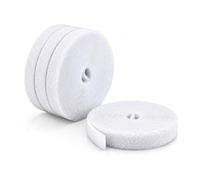 StarTech 4 Rotoli a Strappo 4,6m, Larghezza 12mm, Bianco (HKLP1505WH4PK)