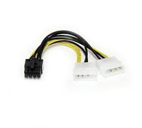 StarTech.com Adattatore cavo di alimentazione LP4 a scheda video PCI Express 8 pin da 15 cm