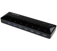 STARTECH 7 Porta USB 3.0 Hub Con 2x 2.4a Veloce Porte di Ricarica Bus Alimentato