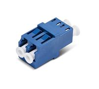 StarTech Accoppiatore Duplex LC-LC, Adattatore per Fibra Ottica Monomodale con Terminazione LC, Giunto Duplex LC/UPC per Patch Panel