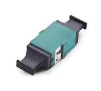 StarTech Accoppiatore MPO/MTP, adattatore fibra multimodale OM3/OM4, Key Up-Key Down, MPO/MTP-PC per patch panel e enclosure, Aqua