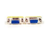 StarTech Accoppiatore Seriale DB9 Slim Gender Changer F/F (GC9SF) | Unisce Due Cavi Seriali DB9, Profilo Sottile, Estende Connessioni RS232