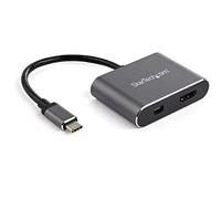ST CDP2HDMDP - Adattatore da connettore USB C a HDMI, Mini DP 1.2, 4K 60 Hz