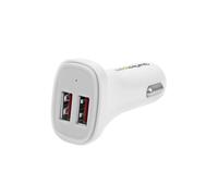 STARTECH Adattatore accendisigari a 2 porte USB - Alta potenza (24 W/4,8 A) - Bianco