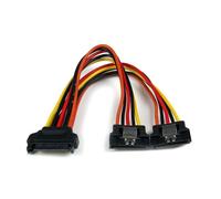 STARTECH Adattatore Cavo Splitter Y Alimentazione SATA 15 cm Maschio/Femmina