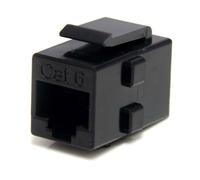 STARTECH Adattatore di rete Accoppiatore RJ45 Cat 6 Nero