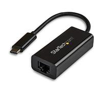 StarTech Adattatore di Rete USB-C a RJ45 Gigabit Ethernet, USB 3.0, Nero | Connessione Cablata Affidabile, Design Compatto e Portatile