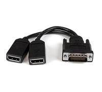 StarTech.com Cavo Adattatore LFH59 / DMS59 a doppio DisplayPort - Convertitore LFH59 a due uscite DP da 20cm